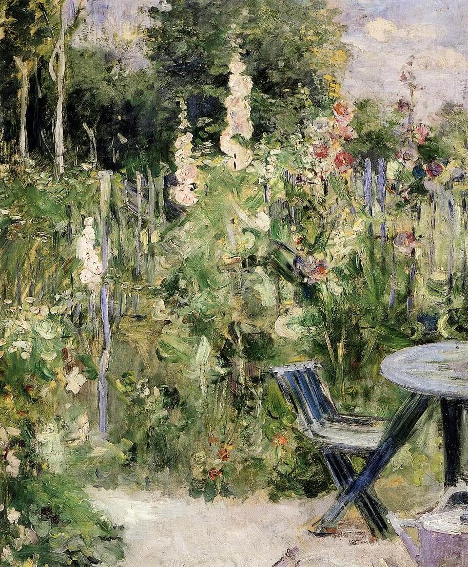 “Stokroser” af Berthe Morisot